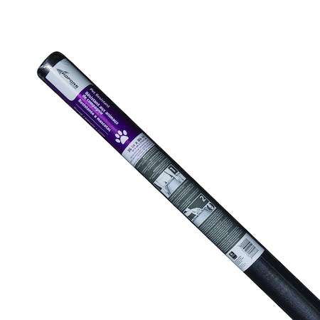 Adfors Saint-Gobain ADFORS Pet Resistant 36 in. W X 7 ft. L Charcoal Polyester Pet Screen Cloth FCS8988-M